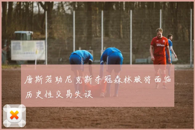 唐斯若助尼克斯夺冠森林狼将面临历史性交易失误